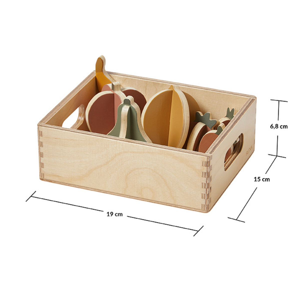 Flexa - Wooden Toy Vegetables Set