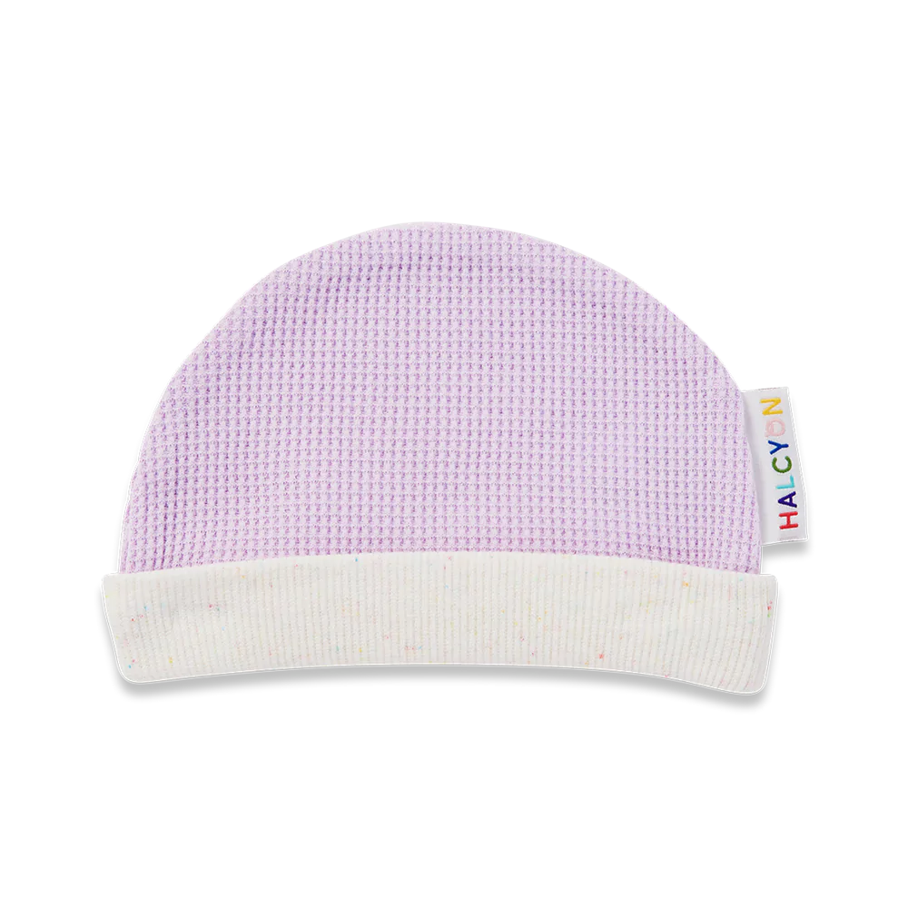 Halcyon Nights - Organic Baby Hat (Lovely Lilac)