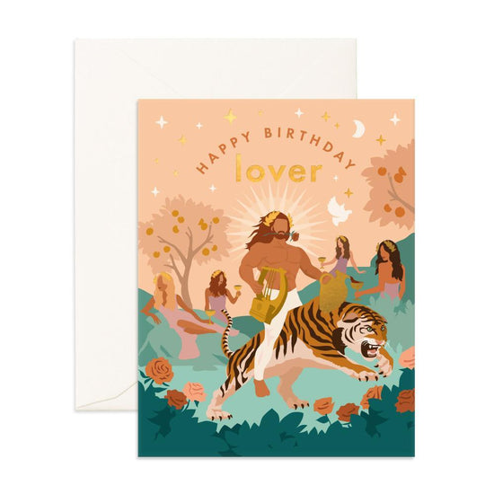 Fox & Fallow - Birthday Lover Apollo Greeting Card