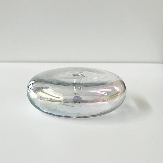 Gentle Habits - Glass Vessel Incense Holder (Iridescent)