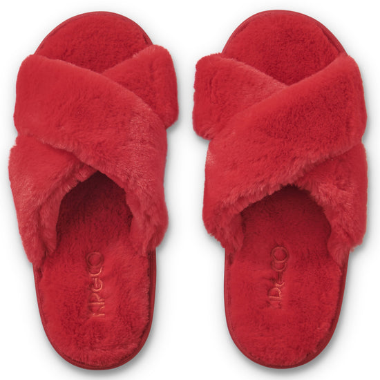 Kip & Co - Cherry Red Adult Slippers