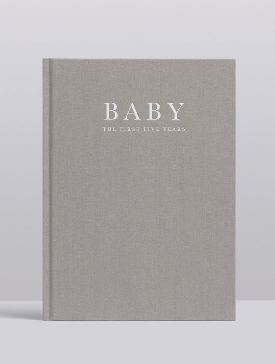 Write To Me - Birth To Five Years Journal (Grey)