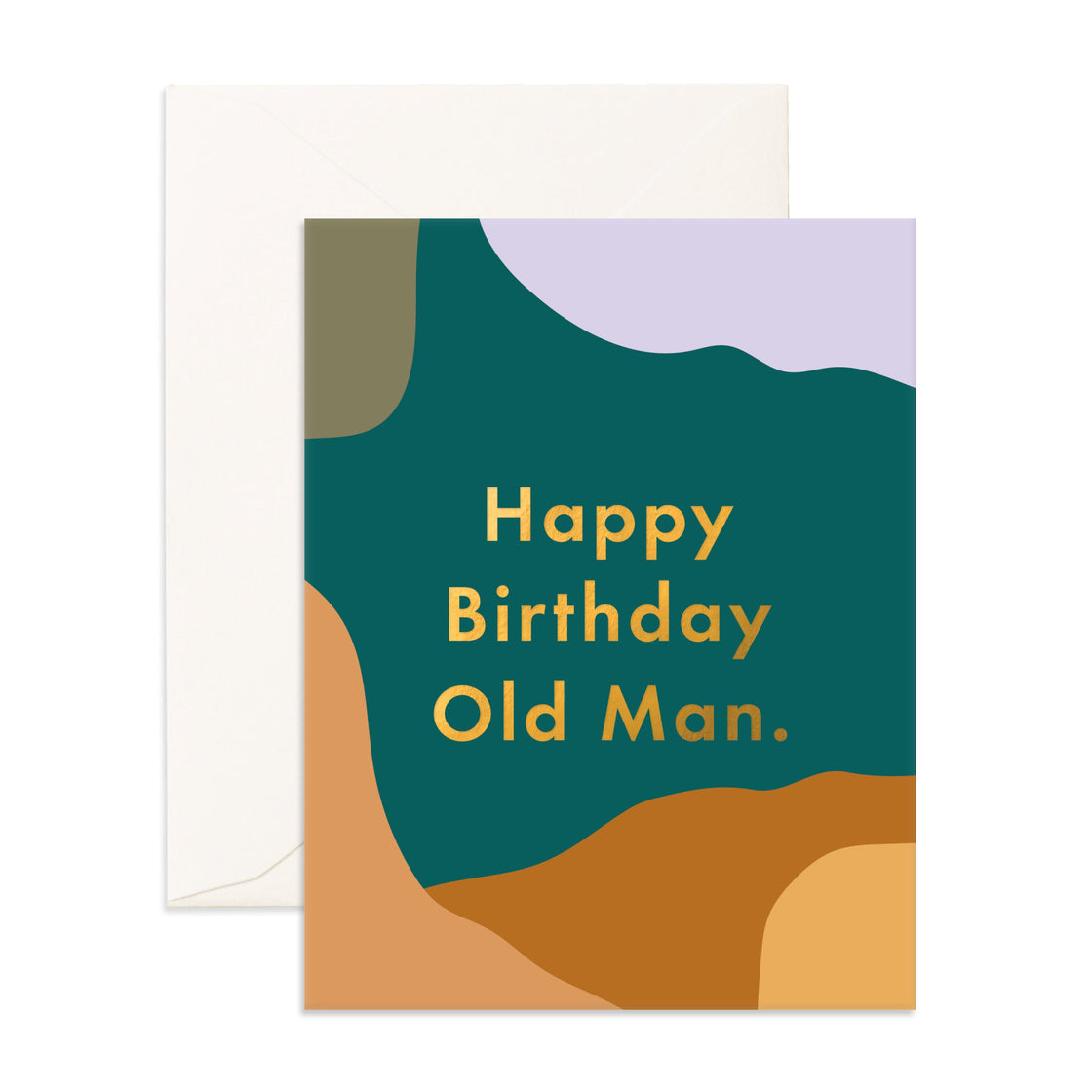 Fox & Fallow - Happy Birthday Old Man Greeting Card