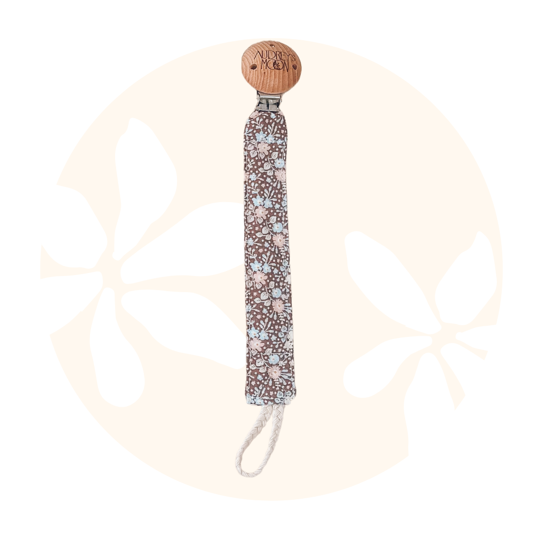 Audrey's Moon - Cotton Dummy Clip (Chocolate Blossom)