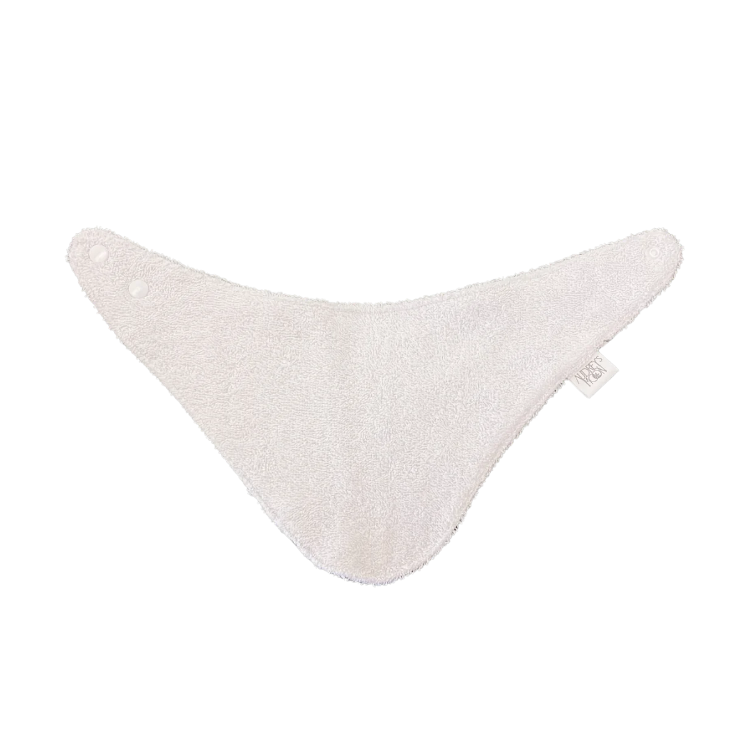 Load image into Gallery viewer, Audrey&amp;#39;s Moon - Cotton Bandana Front Bib (Lilac Gingham)
