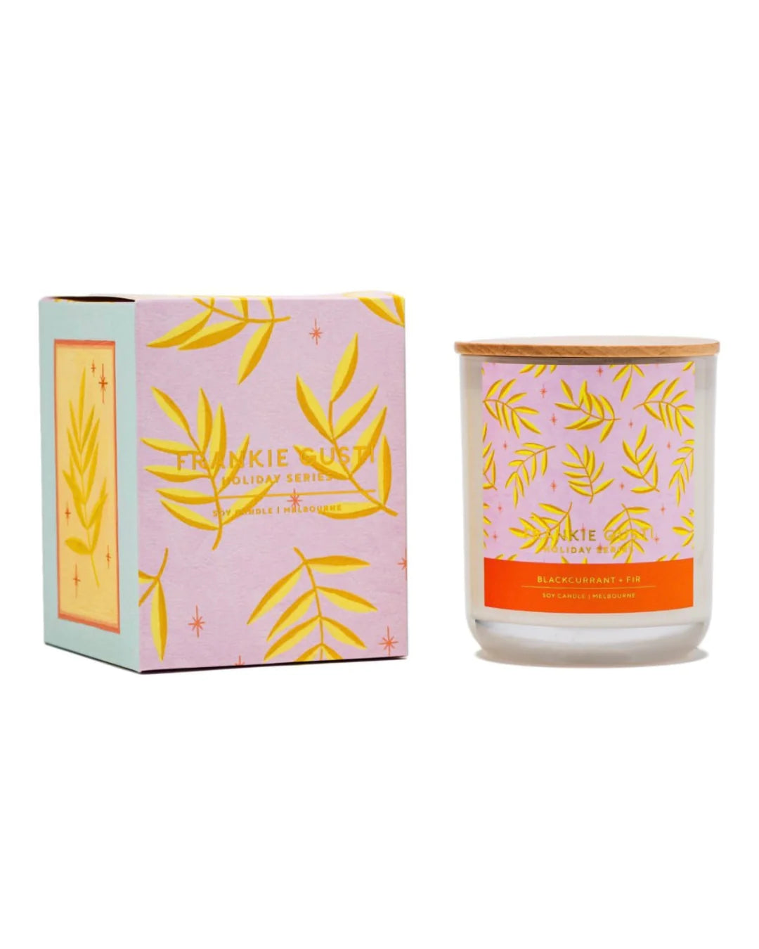 Frankie Gusti - Holiday Series Candle (Blackcurrant + Fir)