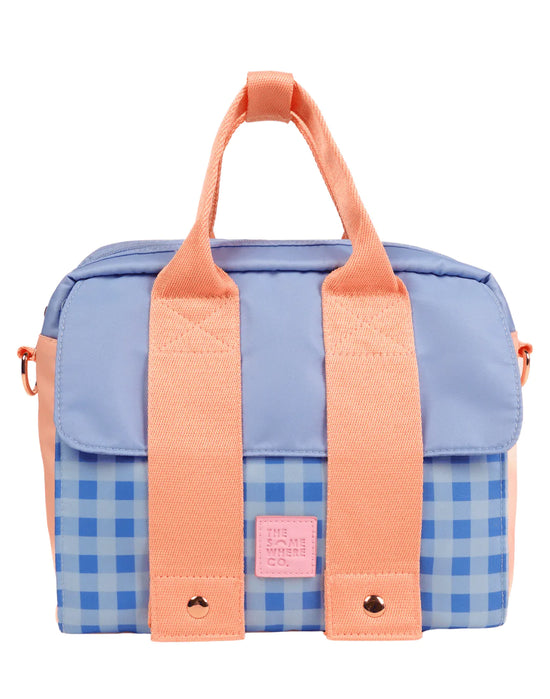 The Somewhere Co. - Lunch Tote (Blueberry Jam Colourblock)