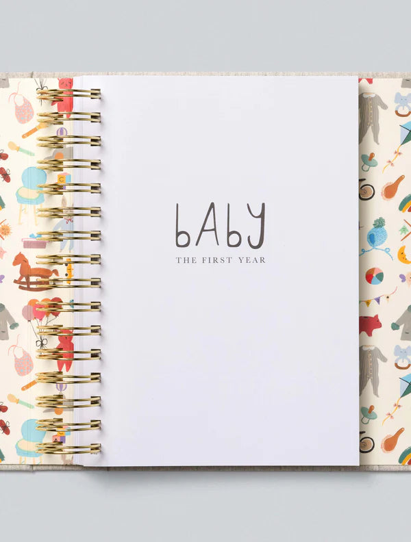 Write to Me - Baby The First Year ( Grey )