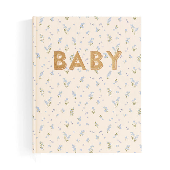 Fox & Fallow - Baby Book Boxed (Forget-Me-Not)