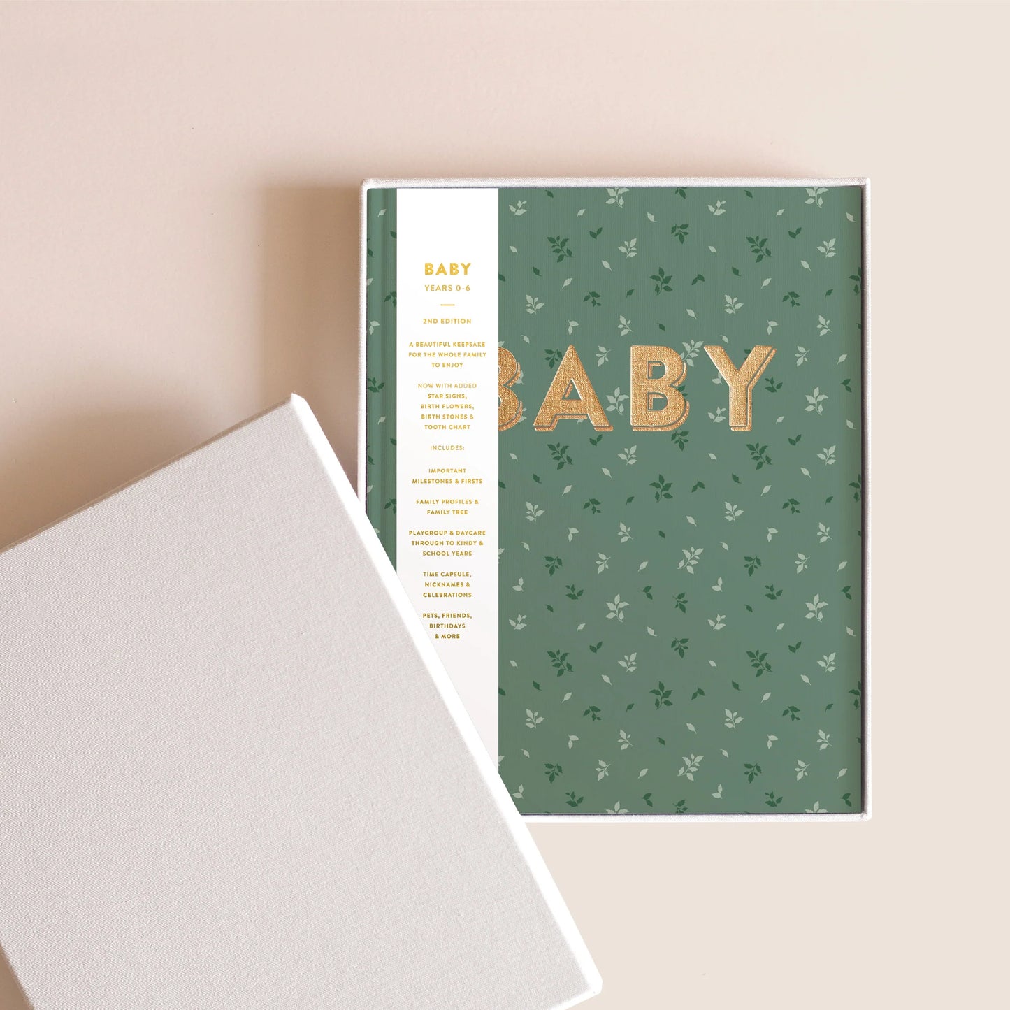 Fox & Fallow - Baby Book Boxed (Pine)