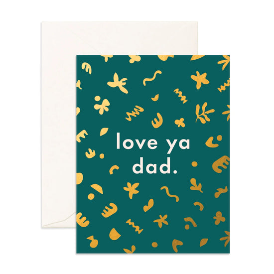 Load image into Gallery viewer, Fox &amp;amp; Fallow - Love You Dad Fresco Greeting Card

