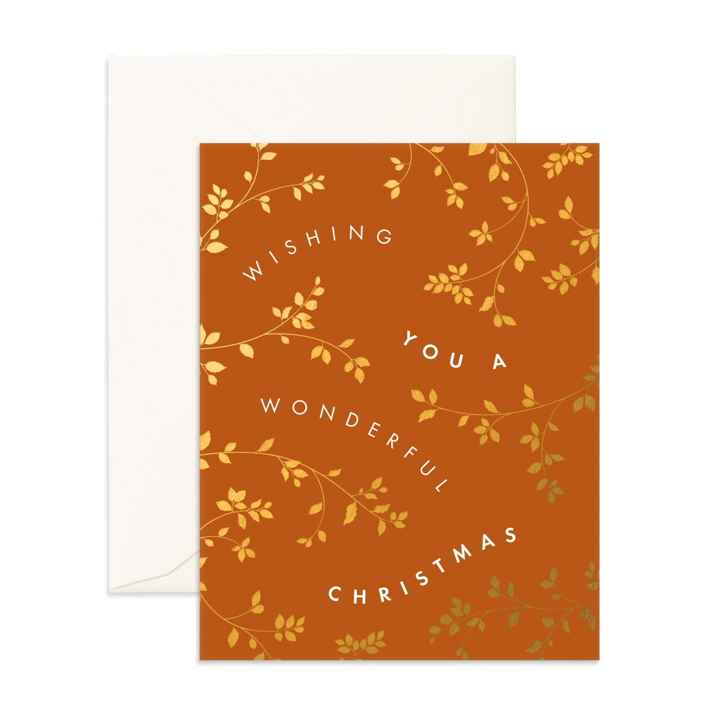 Fox & Fallow - Wonderful Christmas Vines Greeting Card