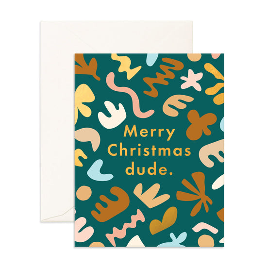 Fox & Fallow - Merry Christmas Dude Greeting Card