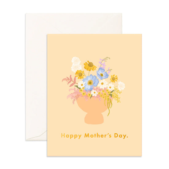 Fox & Fallow - Mother's Day Vase Greeting Card