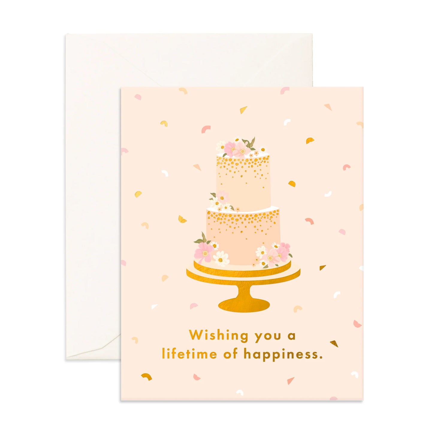 Fox & Fallow - Lifetime of Happiness Greeting Card