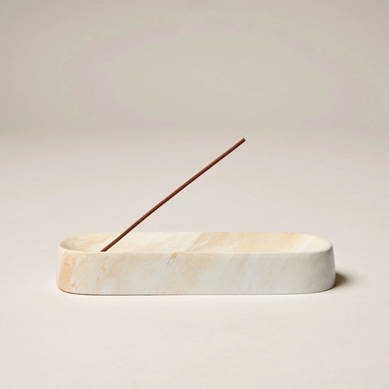 Gentle Habits - Ceramic Incense Holder (White)