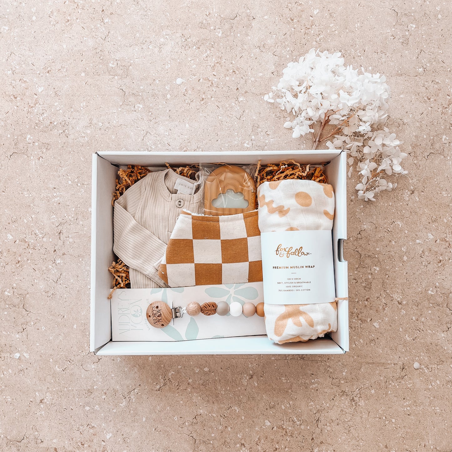 Ultimate Baby Gift Bundle (Neutral Check)