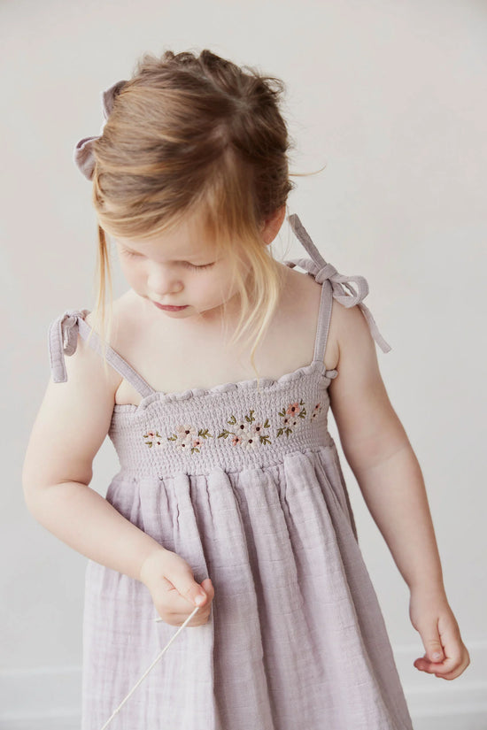 Jamie Kay - Organic Cotton Muslin Felicity Dress (Rosewater)