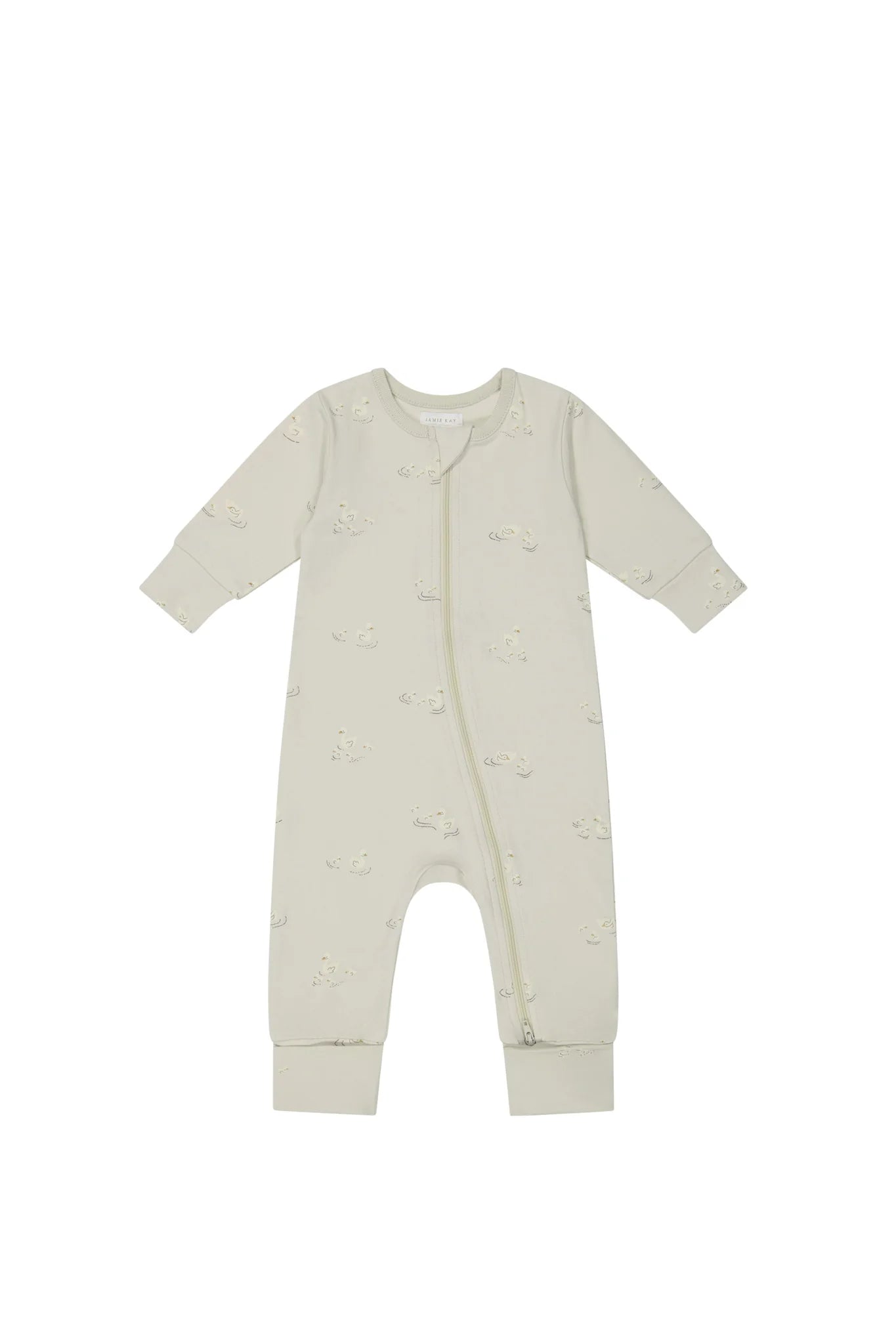 Jamie Kay - Organic Cotton Gracelyn Onepiece (Ducks in a Row Seed Silver Lining)