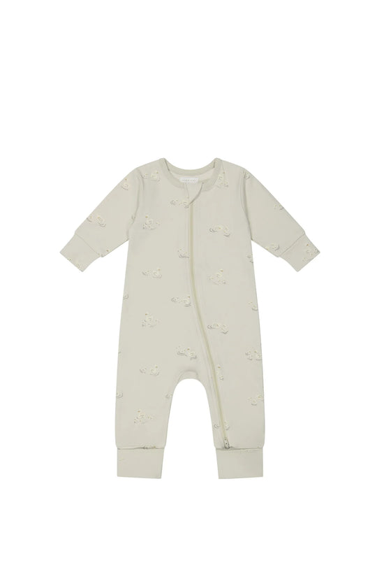Jamie Kay - Organic Cotton Gracelyn Onepiece (Ducks in a Row Seed Silver Lining)