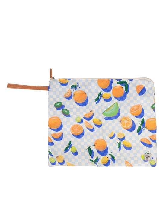 Load image into Gallery viewer, The Somewhere Co. - Large Wet Bag (Sorrento Citrus)
