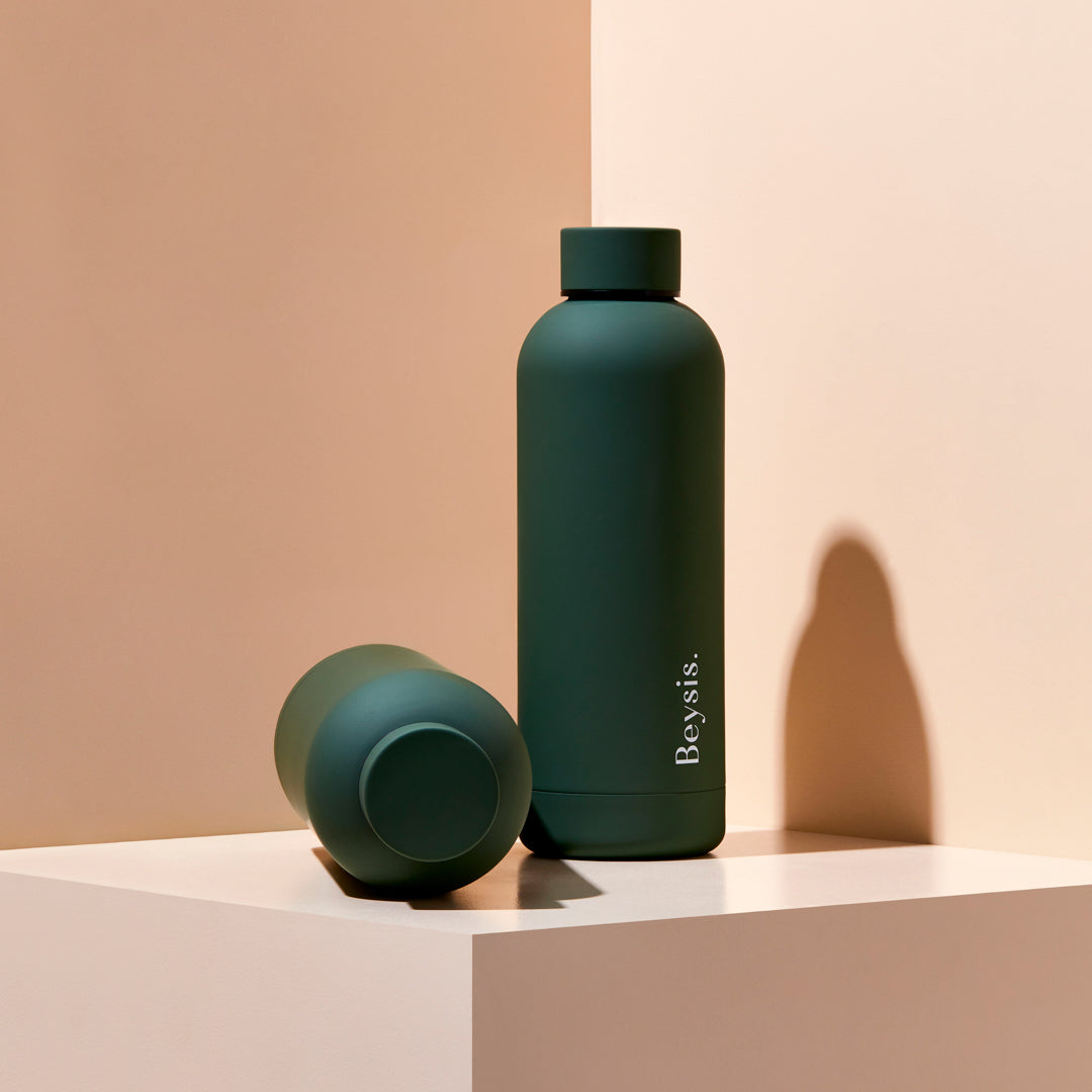 Load image into Gallery viewer, Beysis - 500ml Water Bottle (Olive Green)
