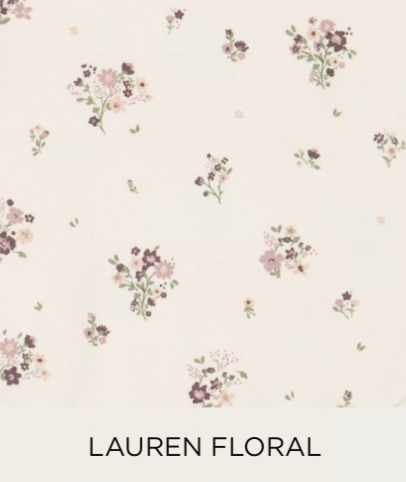 Jamie Kay - Organic Cotton Bow (Lauren Floral)