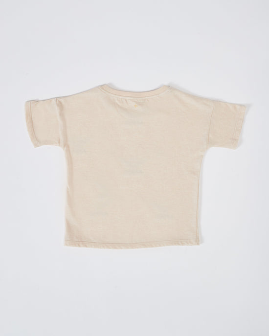 Load image into Gallery viewer, Goldie + Ace - Legacy Embroidered T-Shirt (Oatmeal)
