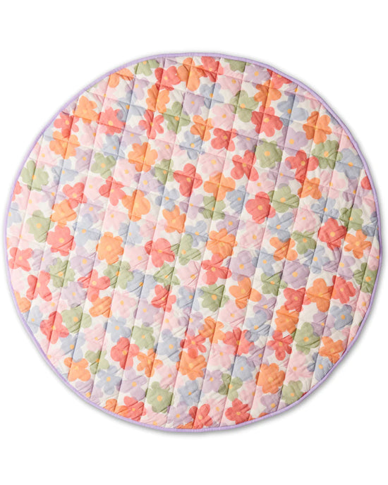 Kip & Co - Organic Quilted Baby Play Mat (Paper Daisy)