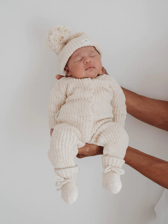 Load image into Gallery viewer, Ziggy Lou - Classic Knit Romper (Honey)
