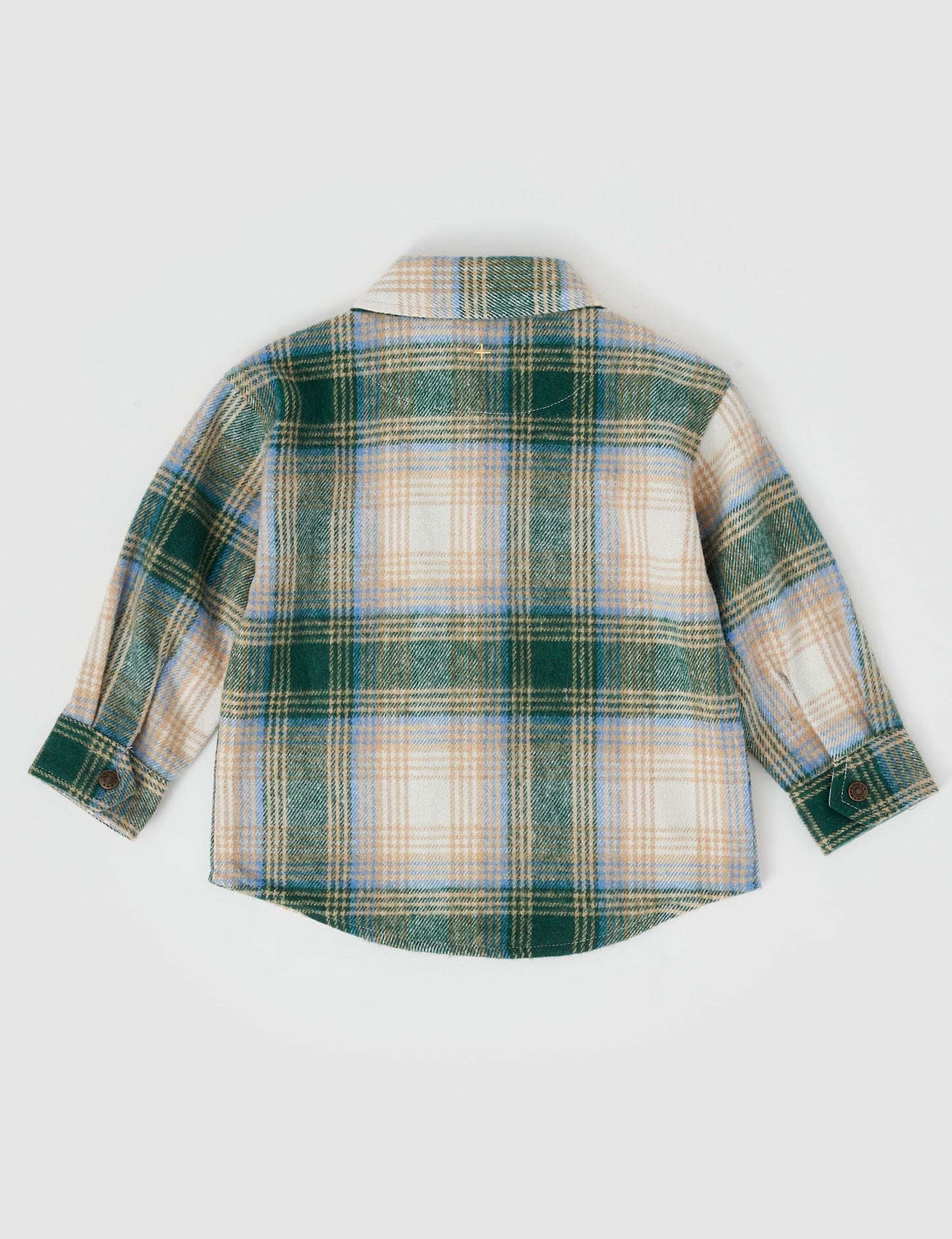 Goldie + Ace - Rowan Check Shirt (Alpine Oat)