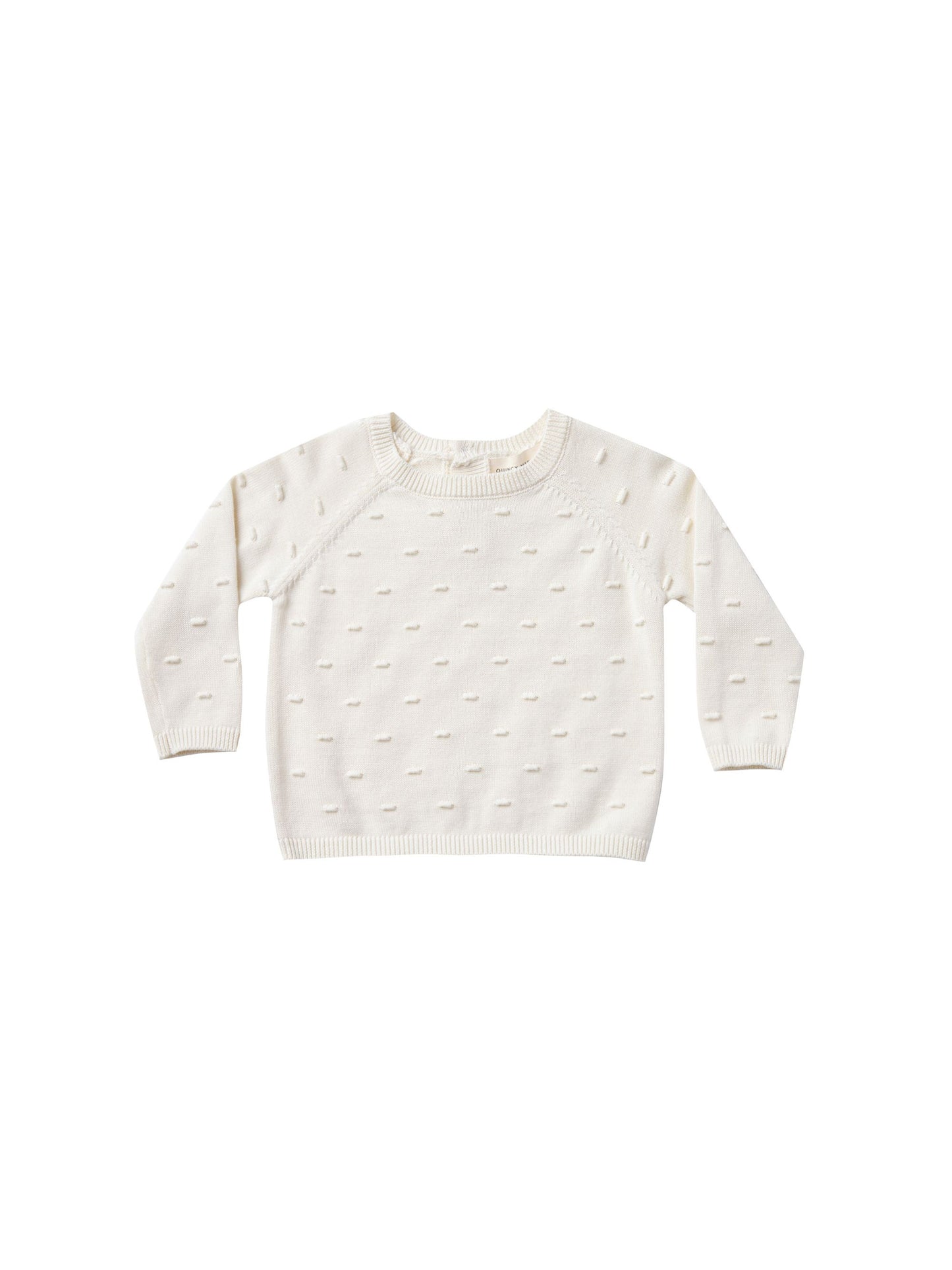 Quincy Mae - Bailey Knit Sweater Ivory