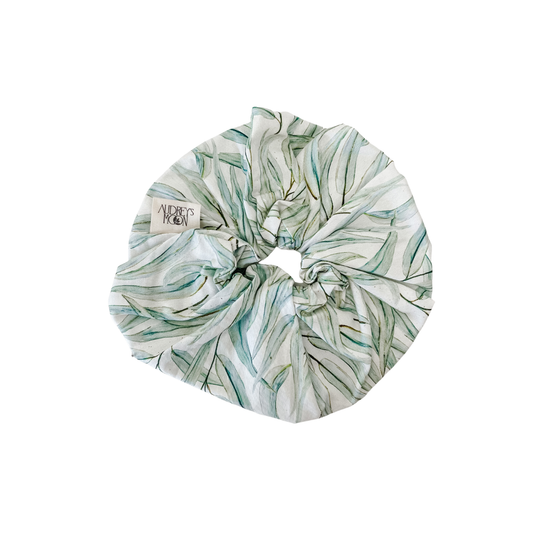 Audrey's Moon - Jumbo Scrunchie (Gum Leaf)