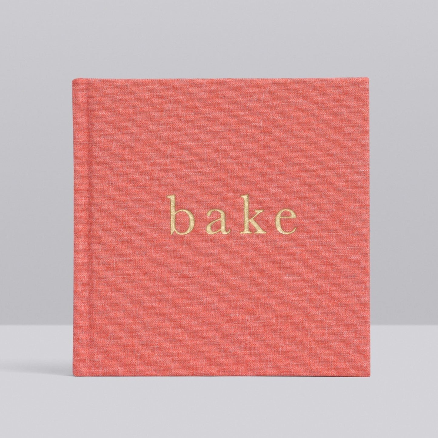 Write To Me - Bake recipe journal  (Vintage Coral)