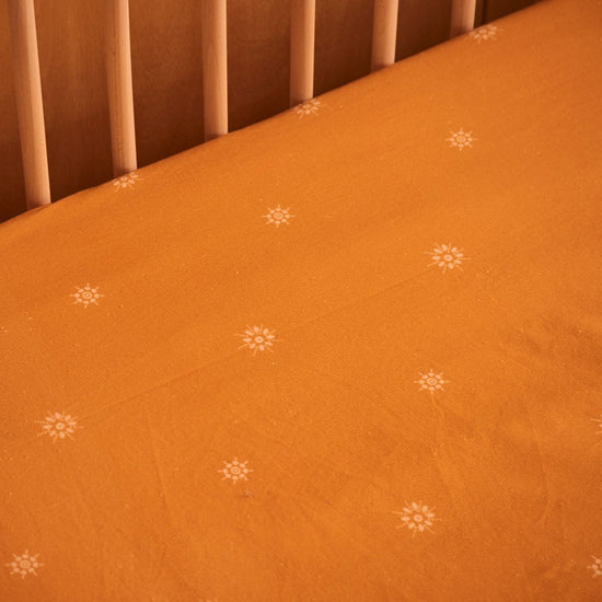 Banabae - Celestial Sunshine Fitted Cot Sheet