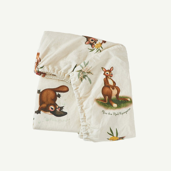 Banabae - Marsupial Fitted Bassinet Sheet