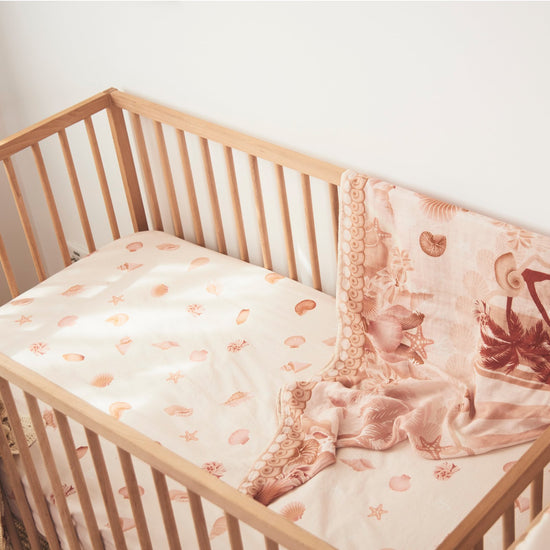 Banabae -  Shell Collector Fitted Cot Sheet