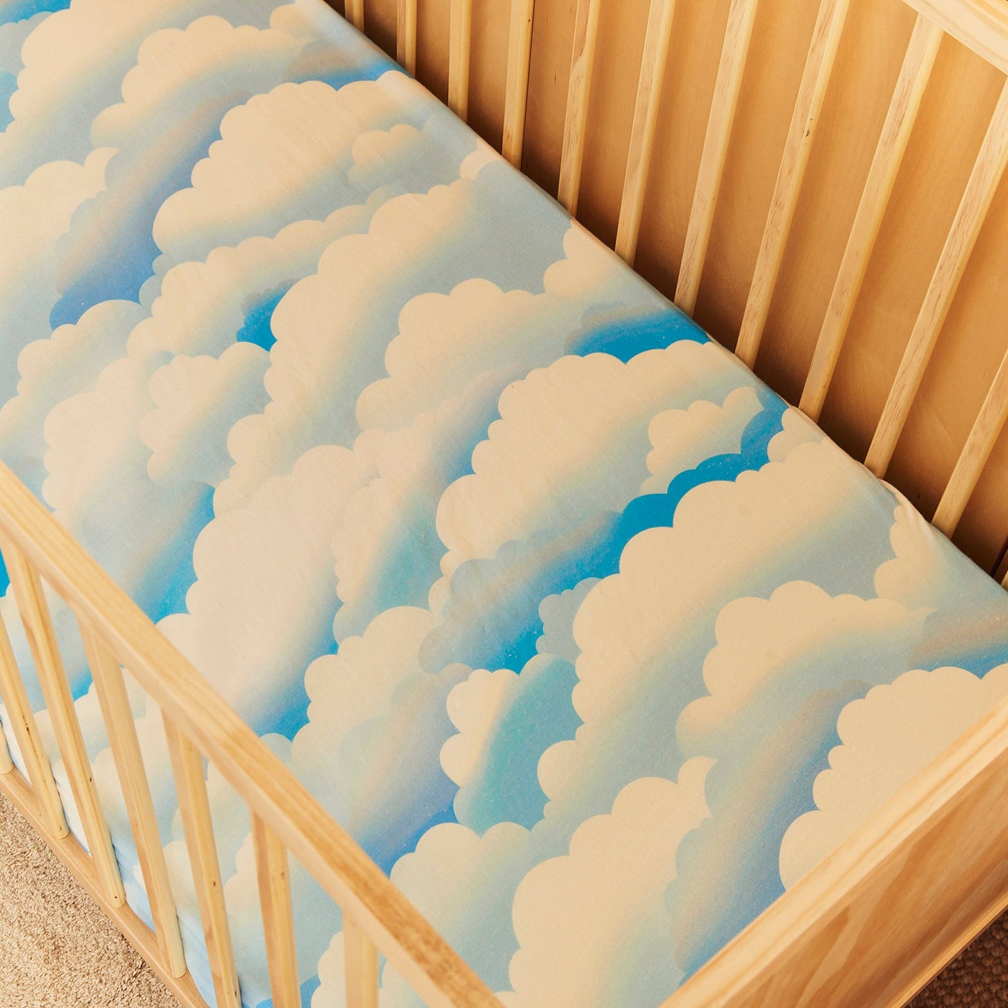 Banabae - Head in the Clouds Fitted Cot Sheet