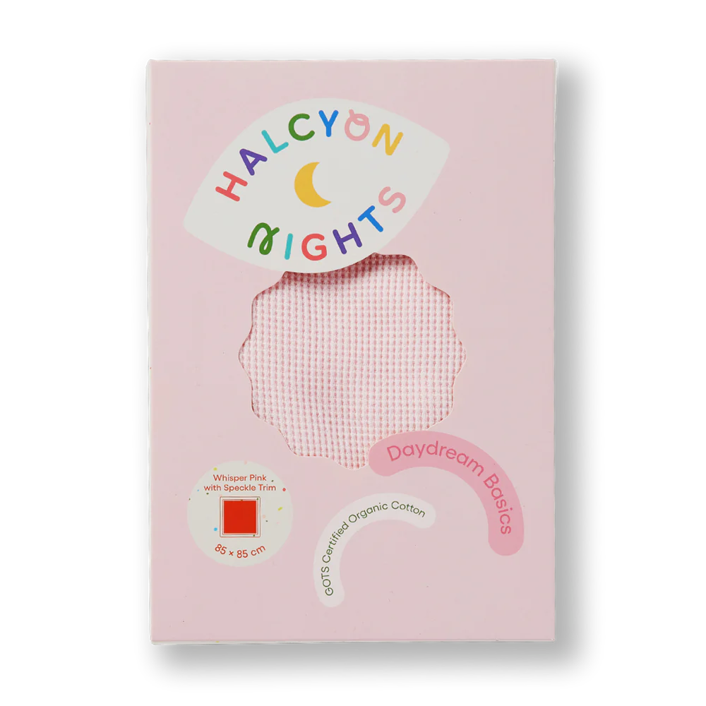 Halcyon Nights - Organic Baby Wrap (Whisper Pink)