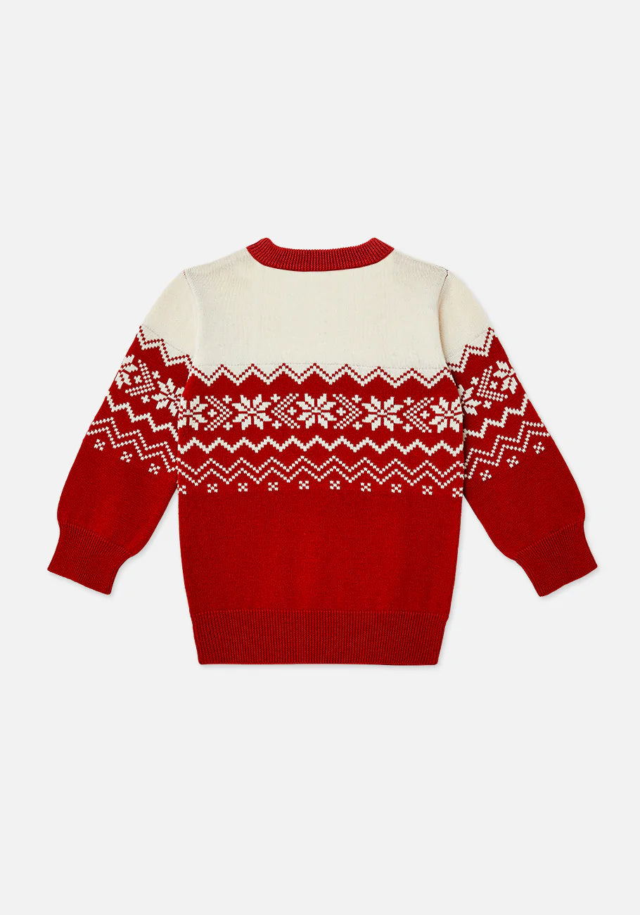 Miann & Co - Knitted Christmas Jumper (Snowflake)