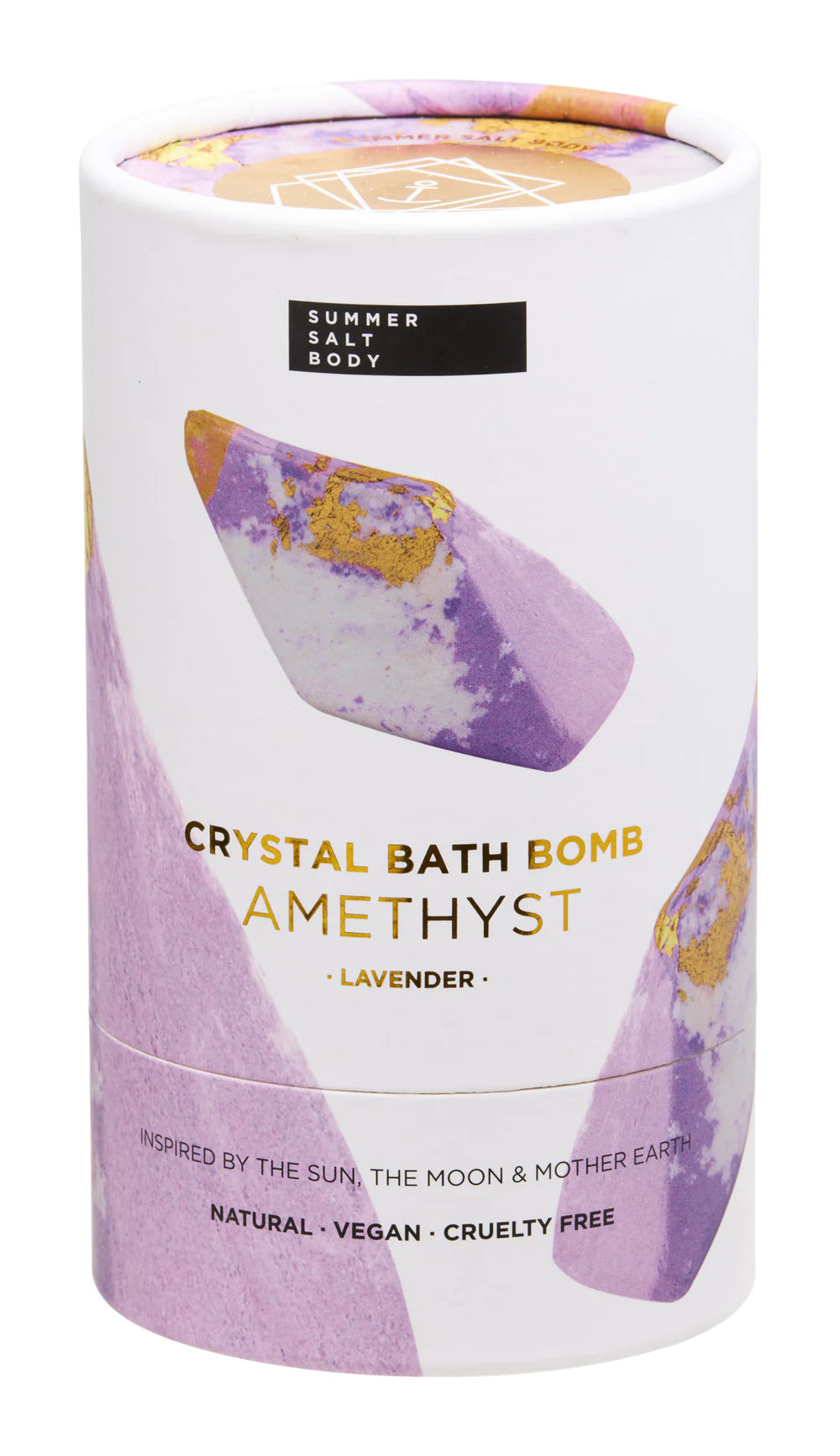 Summer Salt Body - Crystal Bath Bomb (Amethyst Lavender)