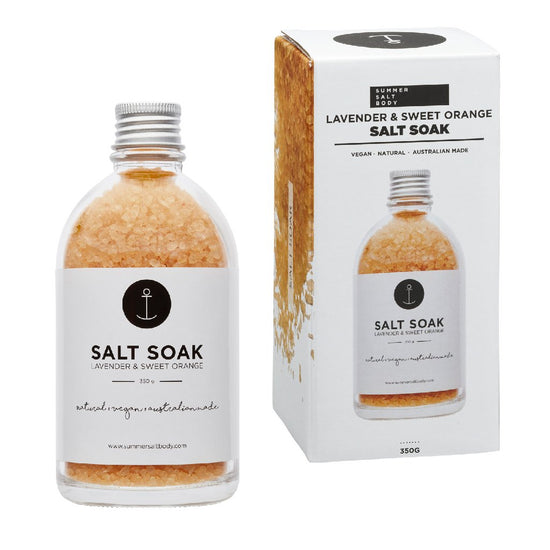 Summer Salt Body - Salt Soak (Lavender & Sweet Orange)