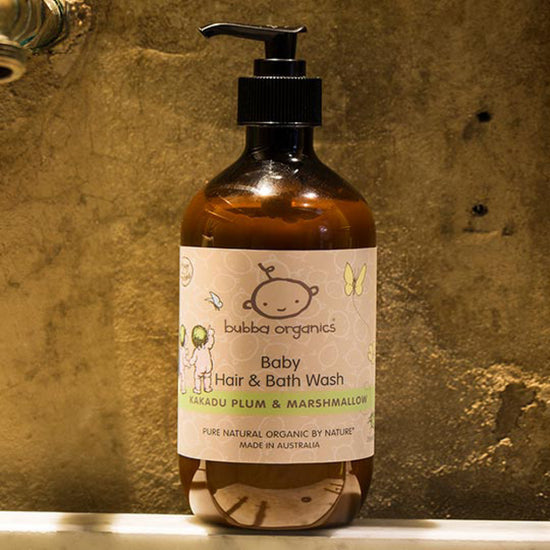 Bubba Organics - Australian Kakadu Plum & Marshmallow Hair, Bath & Body Wash 250ml