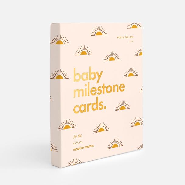Fox & Fallow - Baby Milestone Cards (Boho)