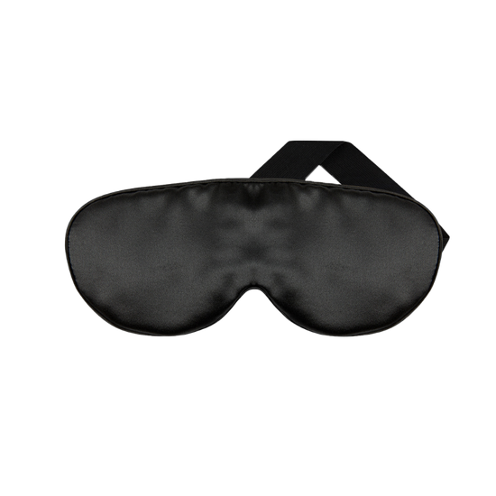 Load image into Gallery viewer, The Goodnight Co. Silk Eye Mask - Charcoal
