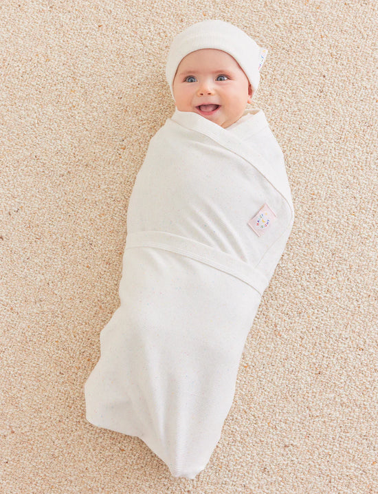 Load image into Gallery viewer, Halcyon Nights - Organic Baby Wrap (Cream Speckle)
