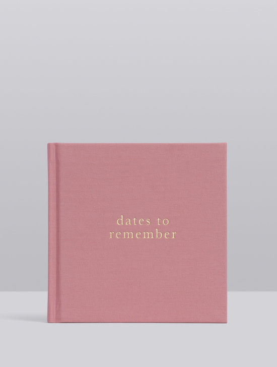 Write to Me - Dates to Remember Journal (Blush)