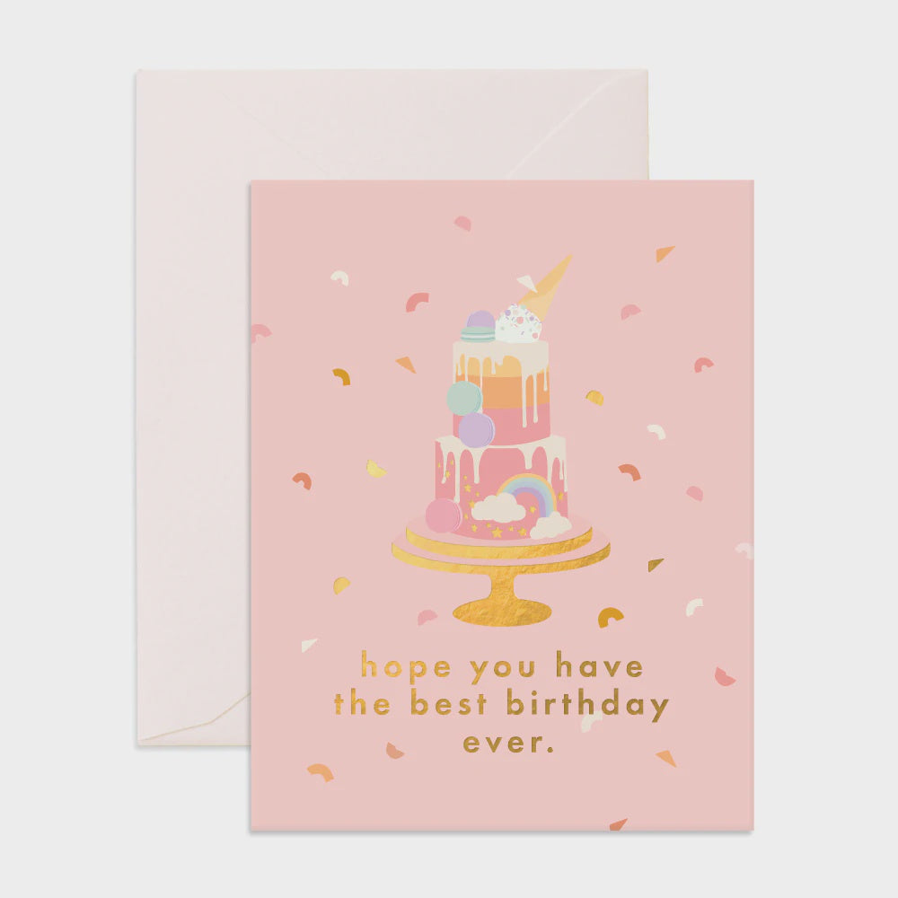 Fox & Fallow - Best Birthday Cake Greeting Card