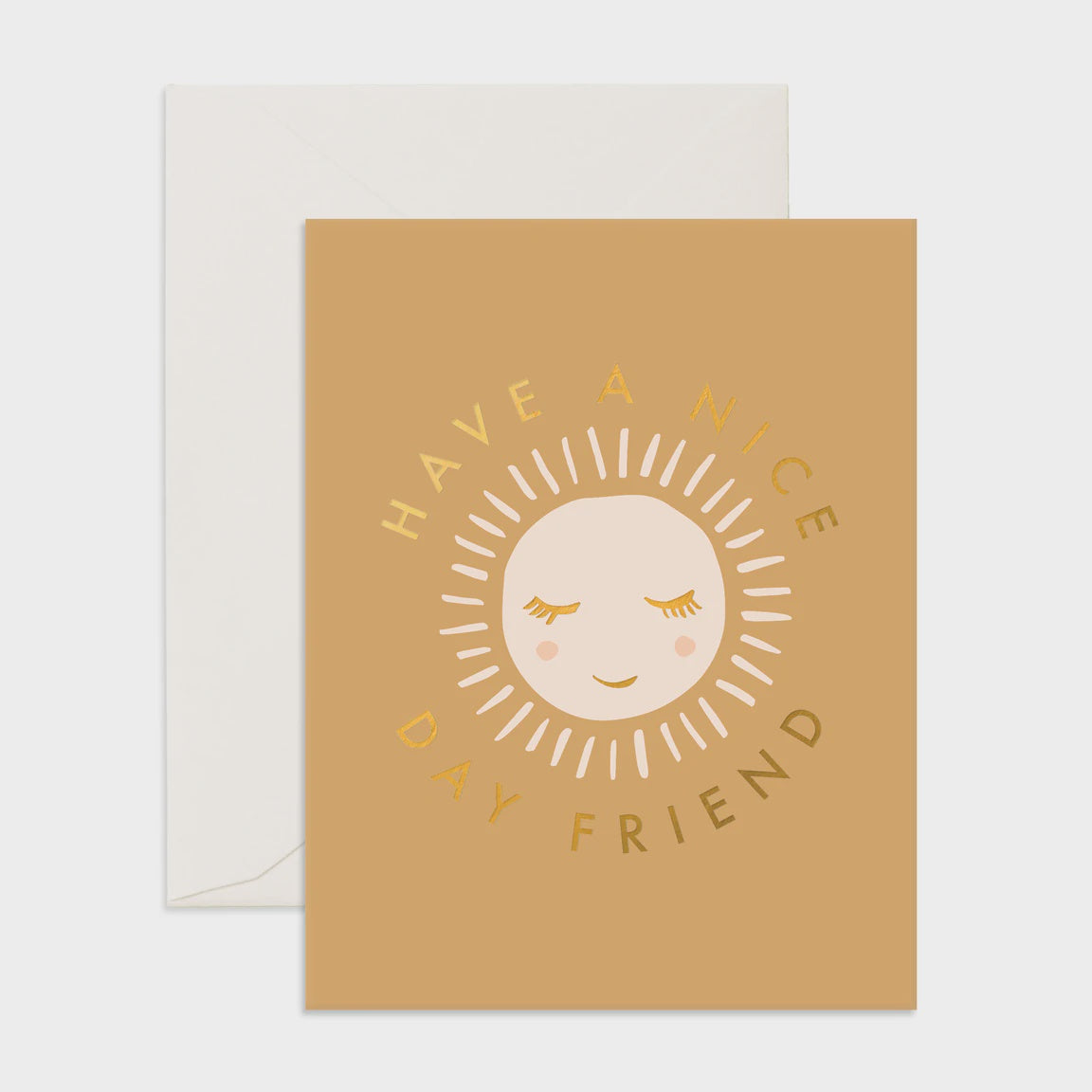 Fox & Fallow - Nice Day Sun Greeting Card