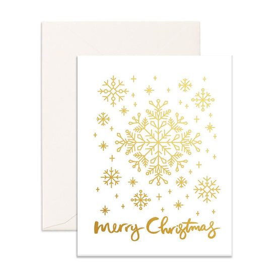 Fox & Fallow - Christmas Snowflakes Greeting Card